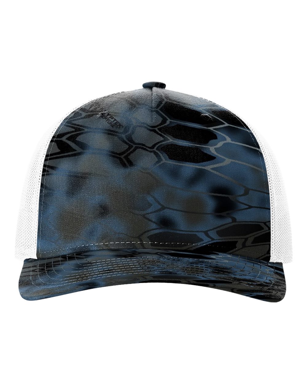 Richardson - Five-Panel Printed Trucker Cap - 112PFP - Kryptek Neptune/ White