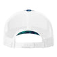 Richardson - Five-Panel Printed Trucker Cap - 112PFP - Kryptek Pontus/ White