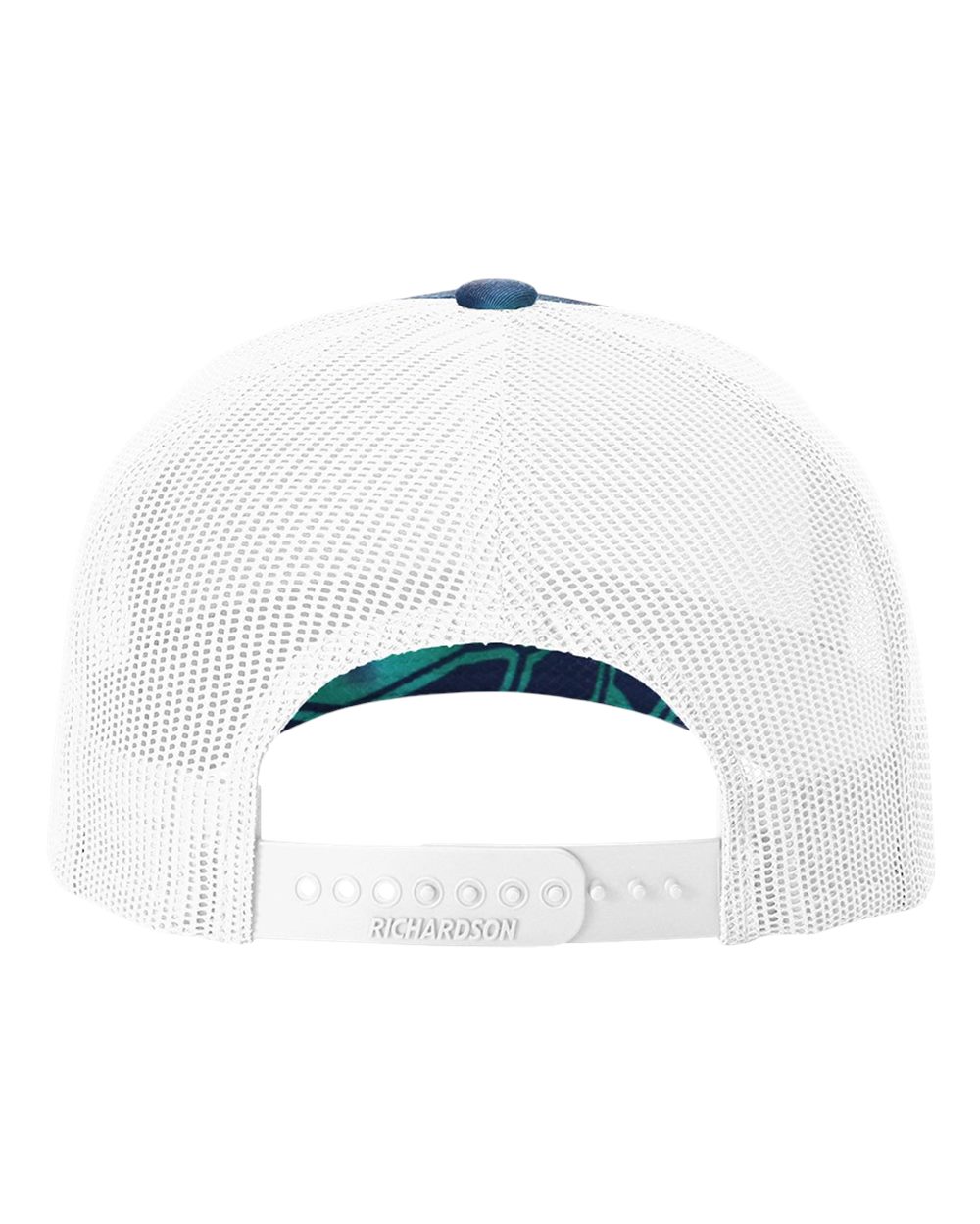 Richardson - Five-Panel Printed Trucker Cap - 112PFP - Kryptek Pontus/ White
