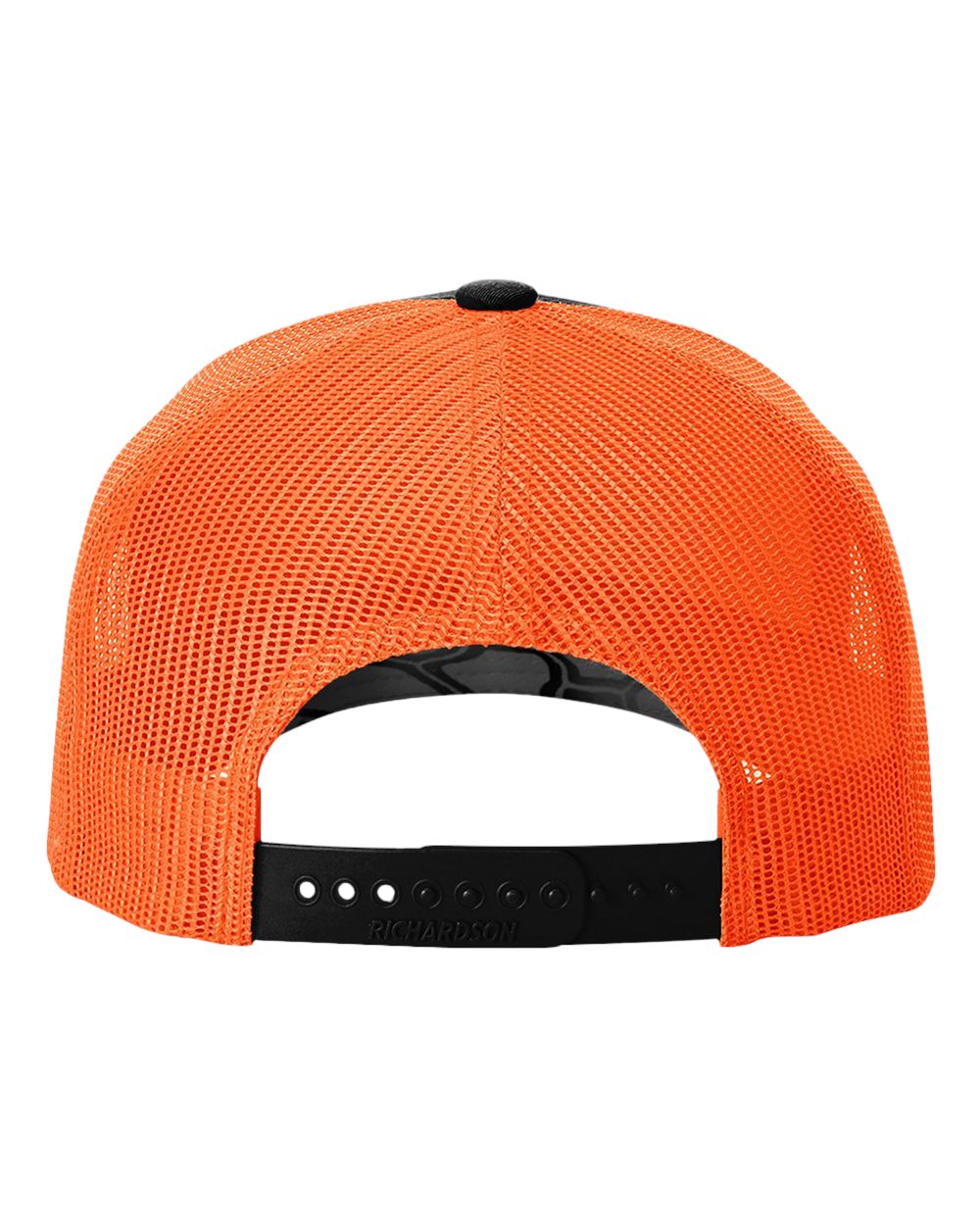 Richardson - Five-Panel Printed Trucker Cap - 112PFP - Kryptek Typhon/ Neon Orange