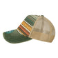 Old Favorite Five-Panel Trucker Cap - OFAFP - Green Stripes