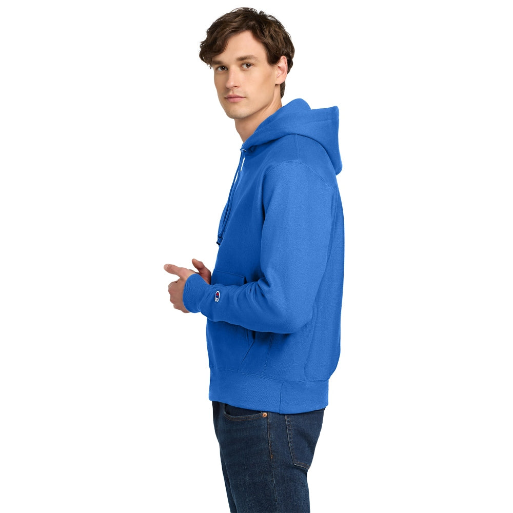 Champion® Reverse Weave® Hooded Sweatshirt - Athletic Royal