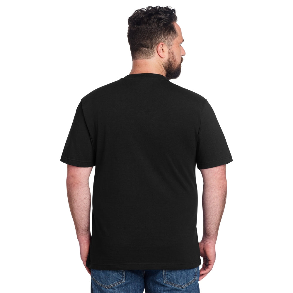 Carhartt® Short Sleeve Henley T-Shirt - Black
