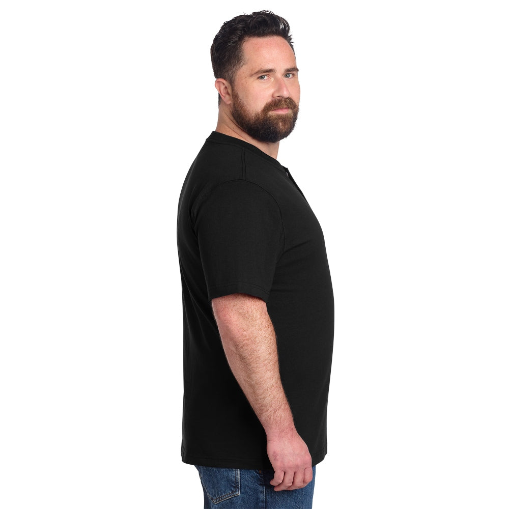 Carhartt® Short Sleeve Henley T-Shirt - Black