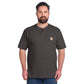 Carhartt® Short Sleeve Henley T-Shirt - Carbon Heather
