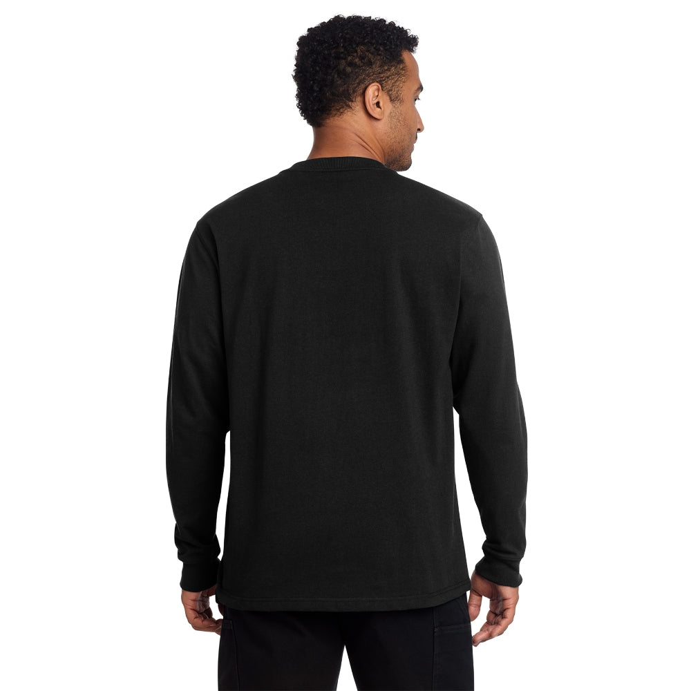 Carhartt® Long Sleeve Henley T-Shirt - Black