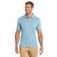 TravisMathew Coto Performance Polo - Brilliant Blue Heather