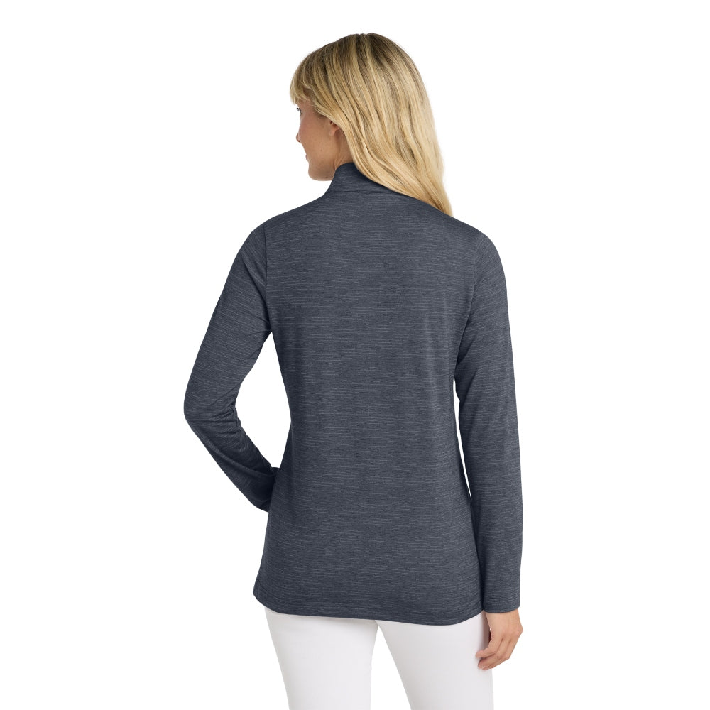 TravisMathew Women's Crestview 1/4-Zip - Vintage Indigo Heather