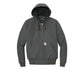 Carhartt® Quilted-Flannel-Lined Duck Active Jacket - Gravel