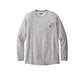 Carhartt Force® Long Sleeve Pocket T-Shirt - Heather Grey