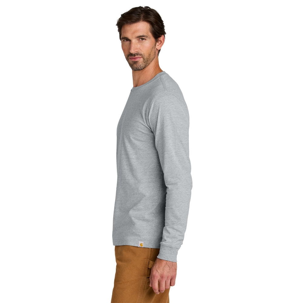 Carhartt® Long Sleeve T-Shirt - Heather Grey