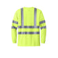 CornerStone® ANSI 107 Class 3 Long Sleeve Snag-Resistant Reflective T-Shirt - Safety Yellow/Reflective