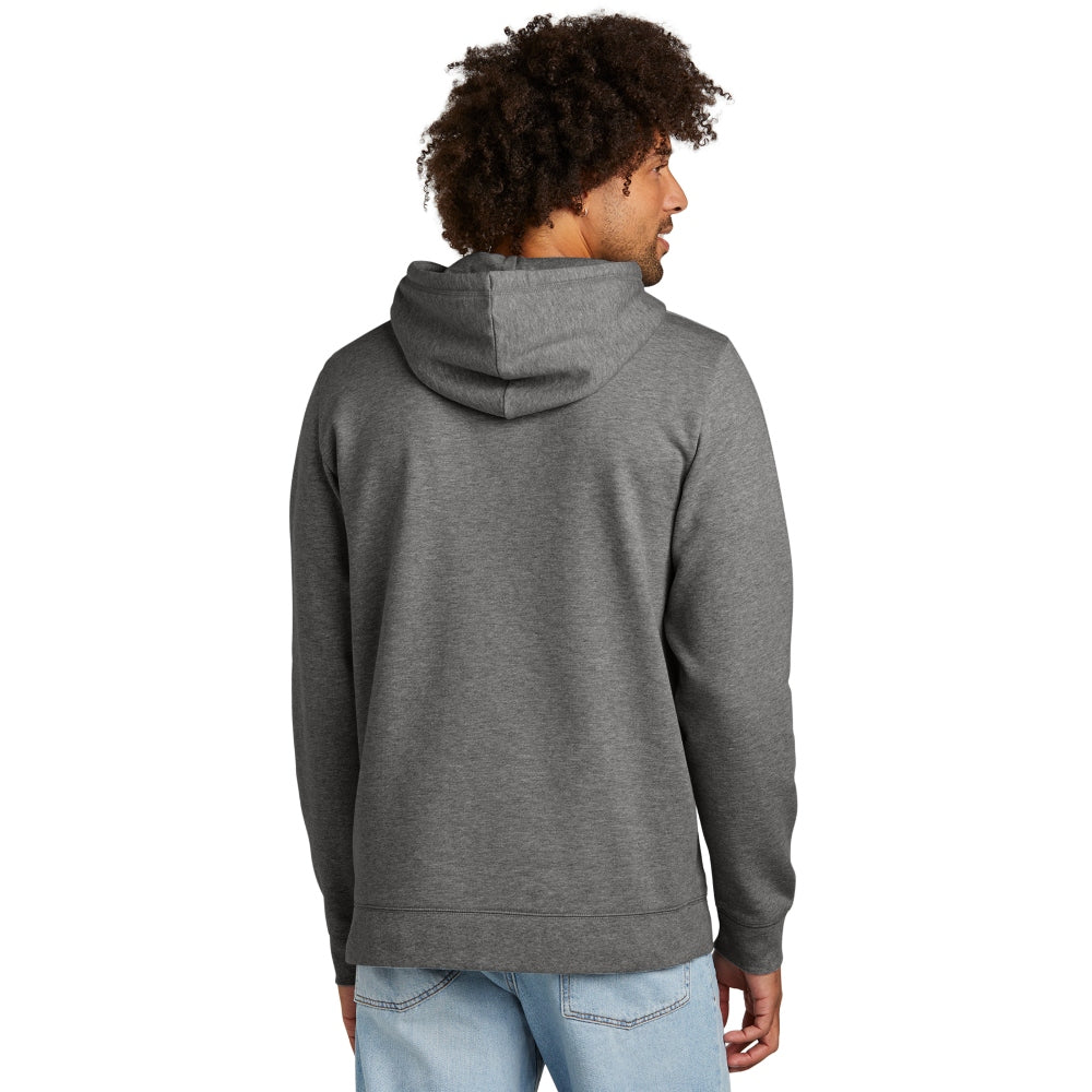 New Era® Comeback Fleece Pullover Hoodie - Dark Heather Grey