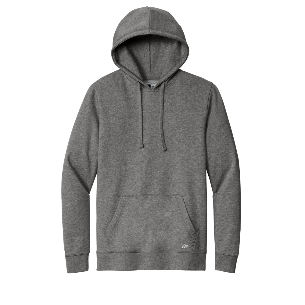 New Era® Comeback Fleece Pullover Hoodie - Dark Heather Grey