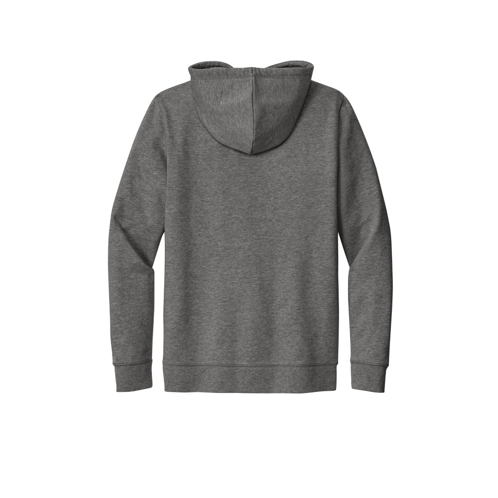 New Era® Comeback Fleece Pullover Hoodie - Dark Heather Grey