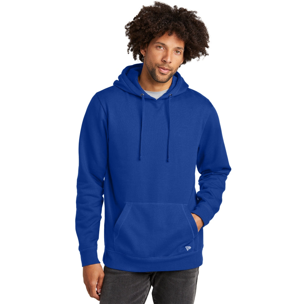 New Era® Comeback Fleece Pullover Hoodie - Royal