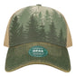 Old Favorite Five-Panel Trucker Cap - OFAFP - Deep Forest