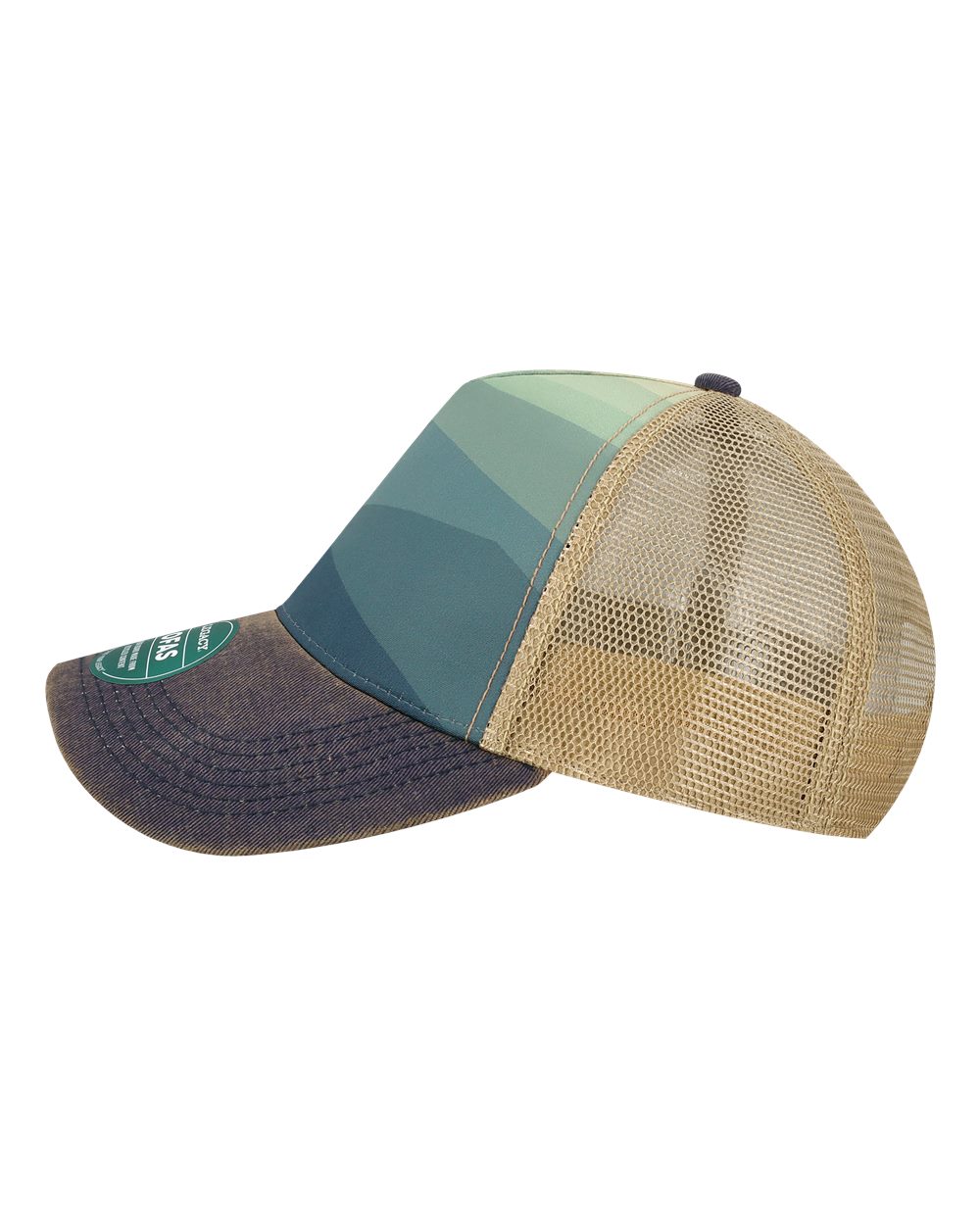 Old Favorite Five-Panel Trucker Cap - OFAFP - Rolling Mountains