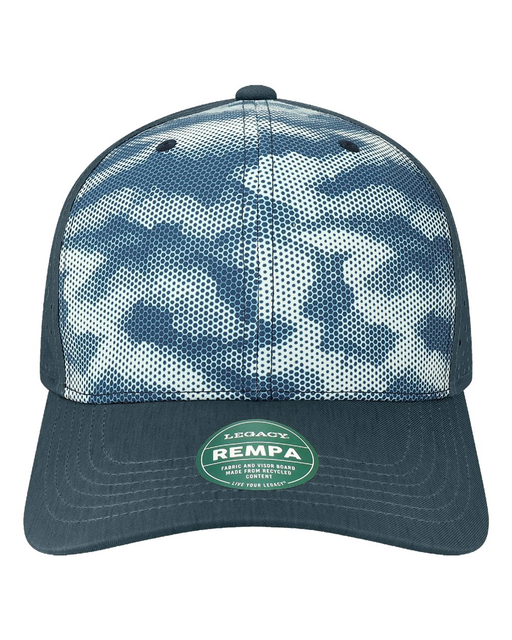 Reclaim Mid-Pro Adjustable Cap - REMPA - Navy Camo Dots