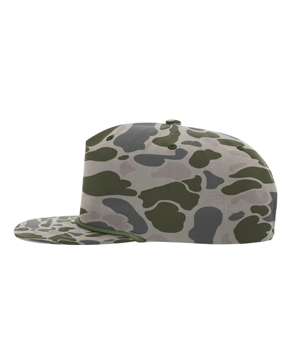 Richardson - Printed Umpqua Cap - 256P - Marsh Duck Camo/Olive Green