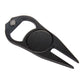 Bottle Opener Divot Tool with Ball Marker - Black