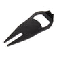 Bottle Opener Divot Tool with Ball Marker - Black