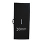 17" x 40" Recycled Slip-Over Player Towel - Black