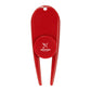 Divot Tool with Ball Marker - Red