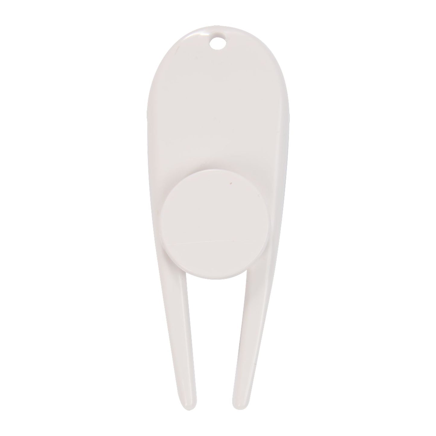 Divot Tool with Ball Marker - White