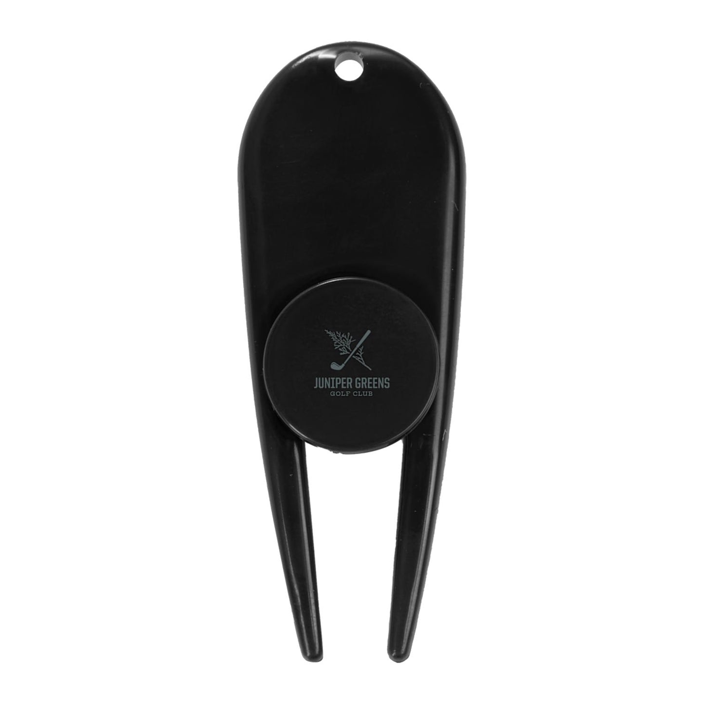 Divot Tool with Ball Marker - Black