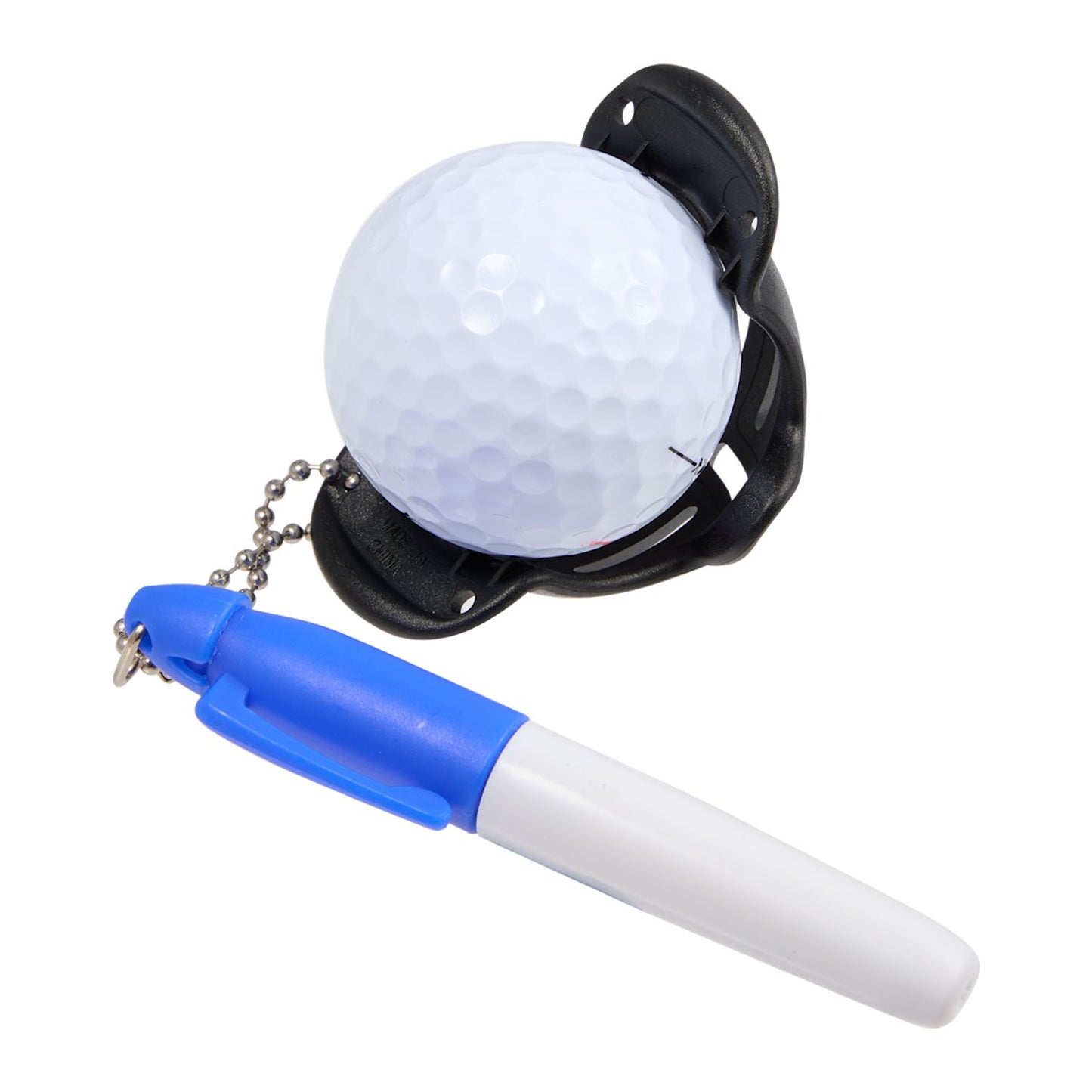 Golf Ball Stencil with Marker - Royal