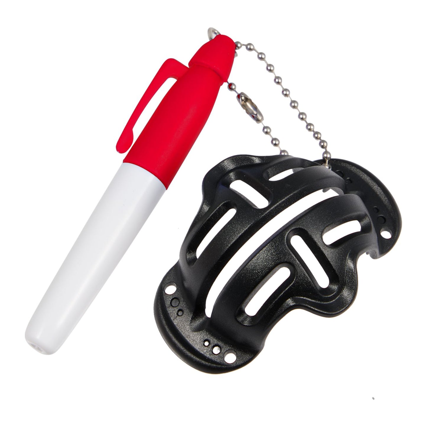 Golf Ball Stencil with Marker - Red