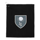 15" x 18" Recycled 300g Terry Polyester Towel - Black