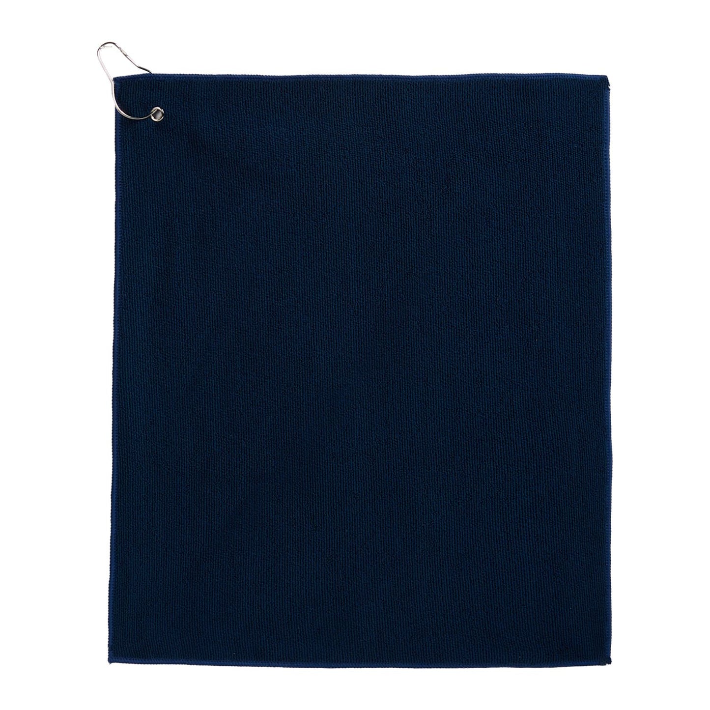 15" x 18" Recycled 300g Terry Polyester Towel - Navy