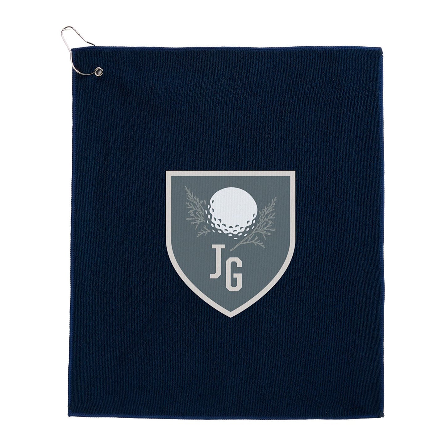 15" x 18" Recycled 300g Terry Polyester Towel - Navy