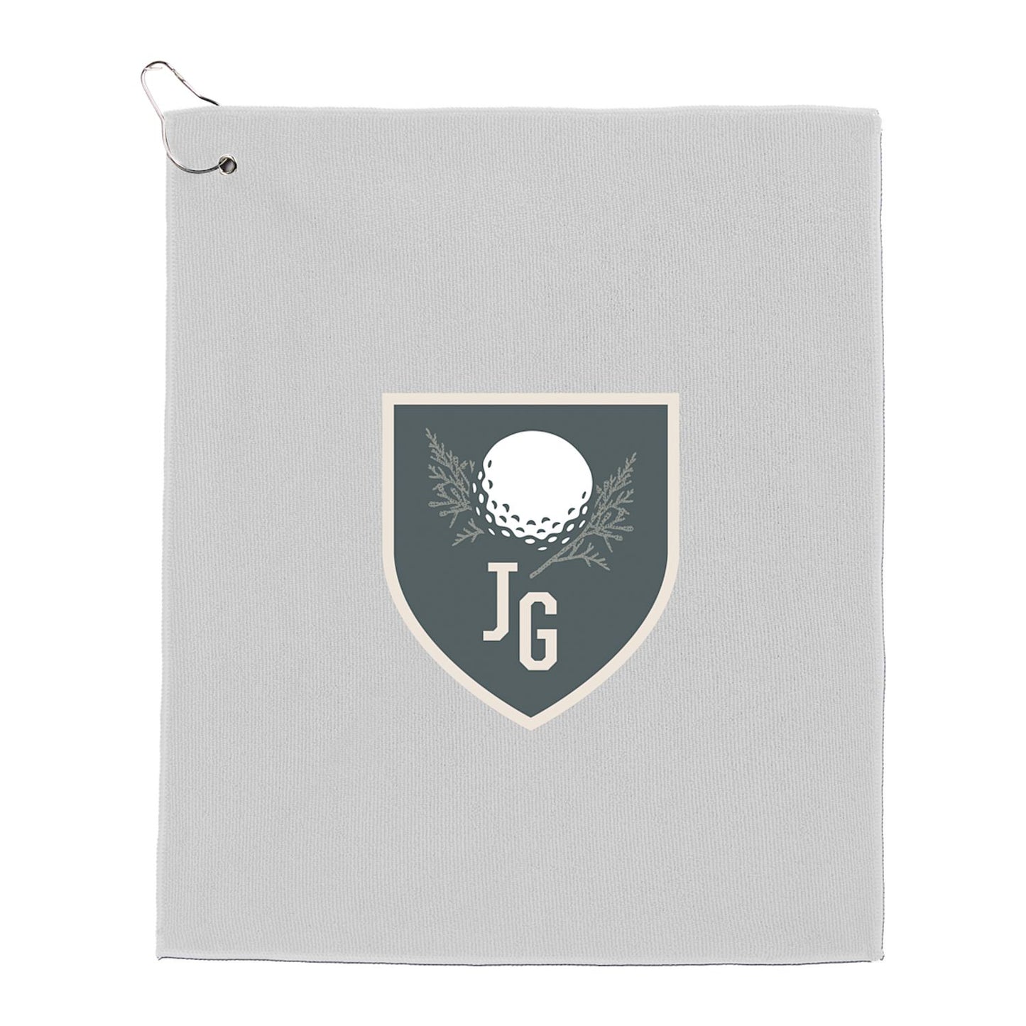 15" x 18" Recycled 300g Terry Polyester Towel - White