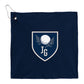 12" x 12" Recycled 200g Microfiber Towel - Blue