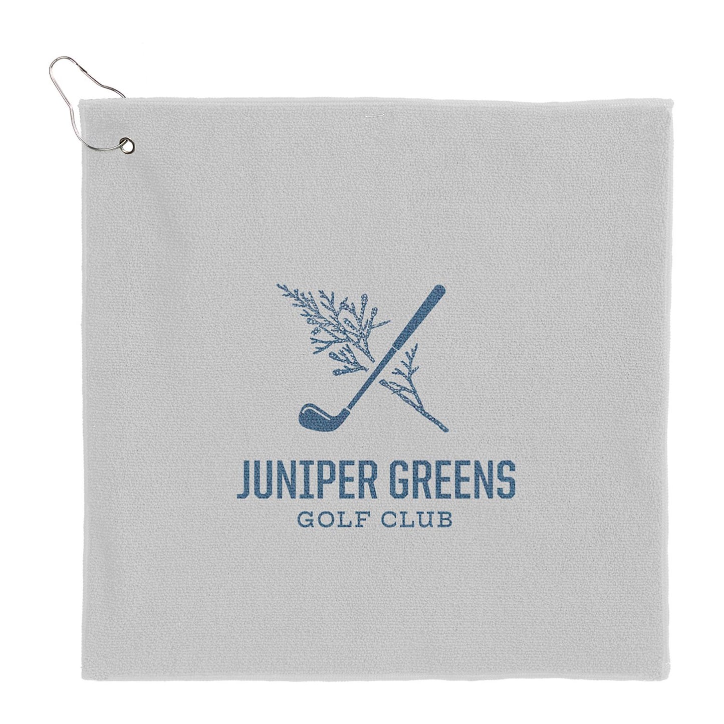 15 x 15 Recycled 300g Terry Polyester Towel - White