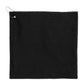 15 x 15 Recycled 300g Terry Polyester Towel - Black