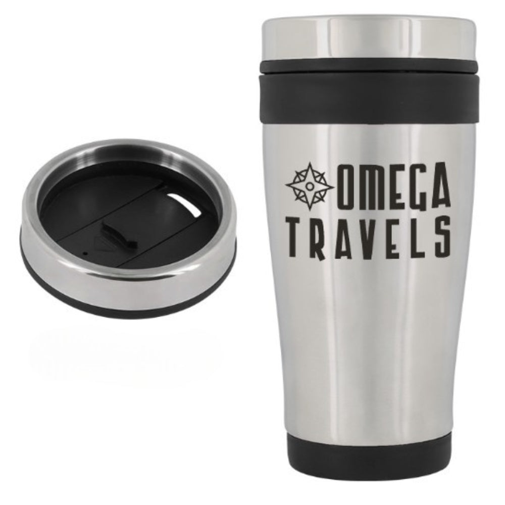 15 oz. Insulated Stainless Steel Tumbler - Stainless Steel with Black Liner