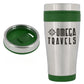 15 oz. Insulated Stainless Steel Tumbler - Stainless Steel with Green Liner