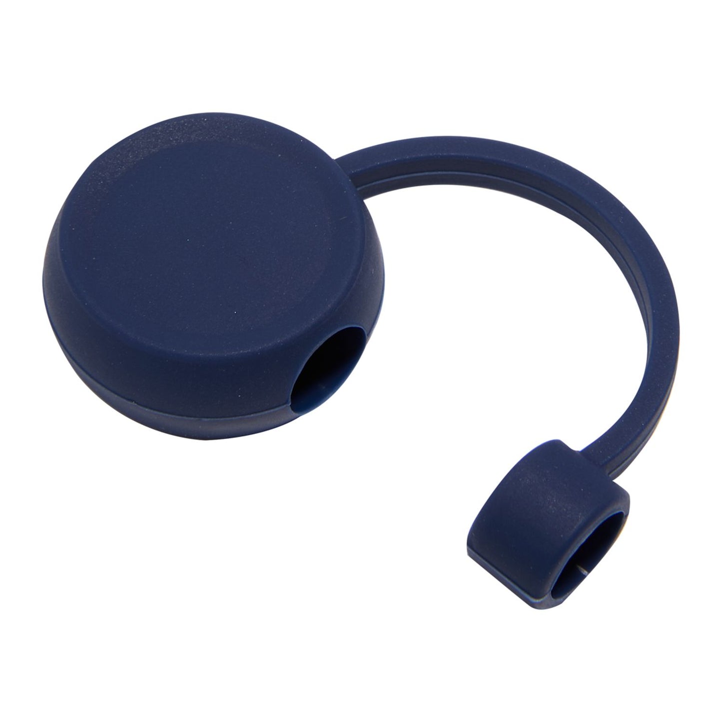 Recycled Silicone Straw Topper - Navy