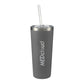 Thor Copper Vacuum Stainless Steel Insulated 22oz Tumbler - Gray