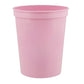 16 oz. Plastic Stadium Cup - Awareness Pink
