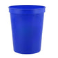 16 oz. Plastic Stadium Cup - Blue