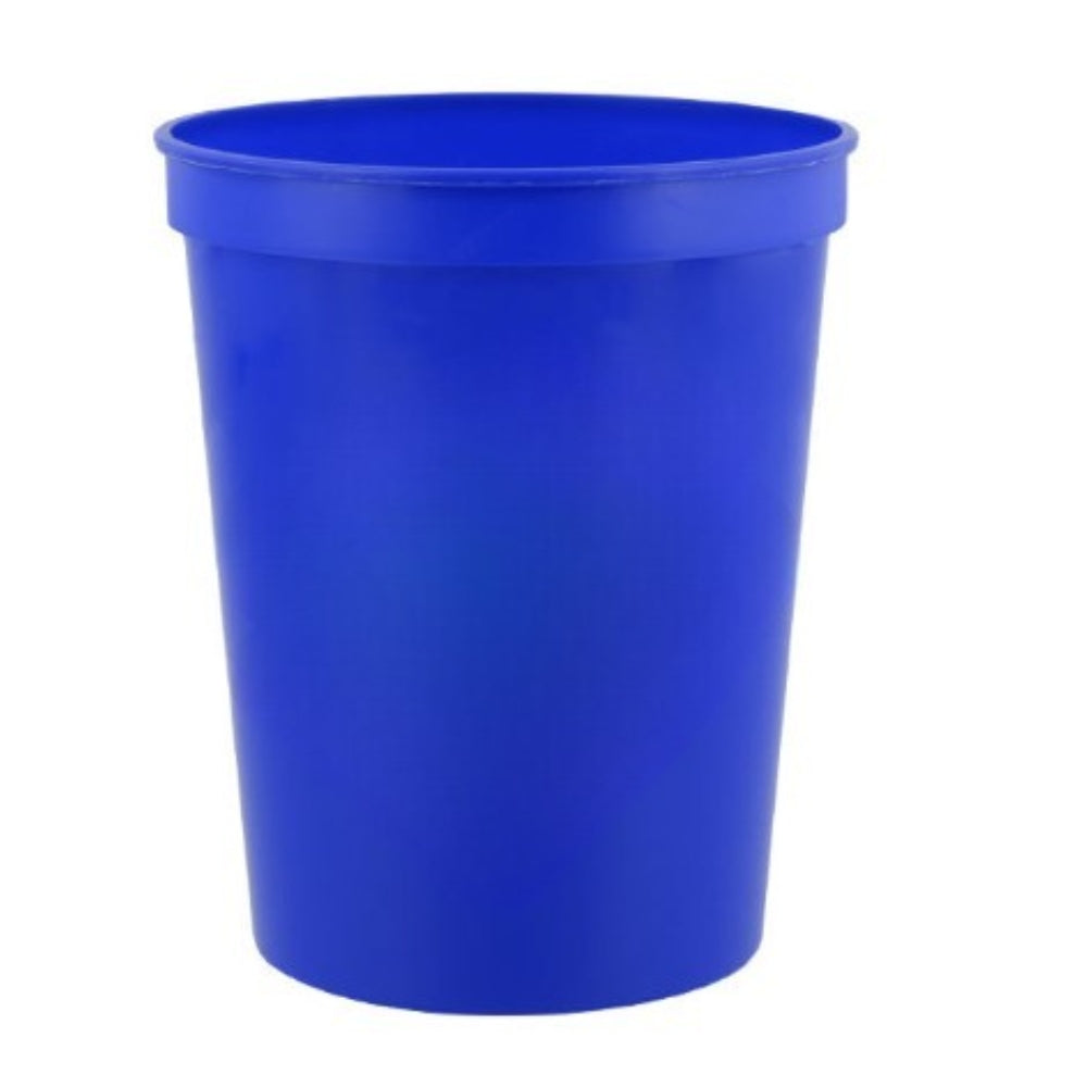 16 oz. Plastic Stadium Cup - Blue