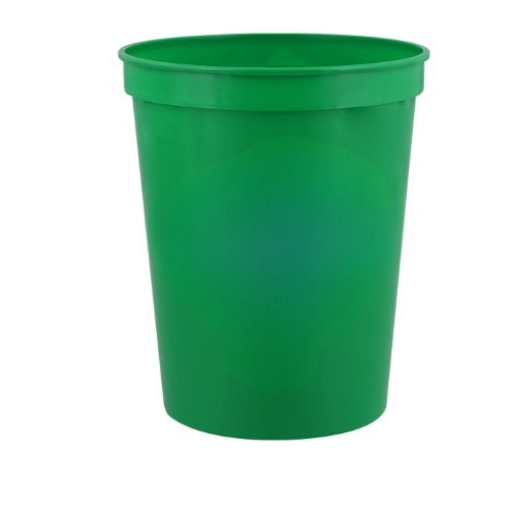 16 oz. Plastic Stadium Cup - Green