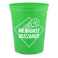 16 oz. Plastic Stadium Cup - Lime Green