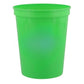 16 oz. Plastic Stadium Cup - Lime Green