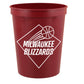 16 oz. Plastic Stadium Cup - Maroon